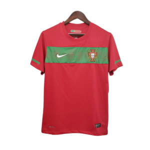 Portugal Nationalmannschaft Südafrika 2010 Retro-Trikot
