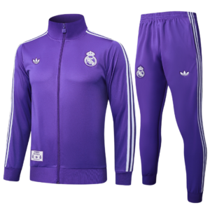 Real Madrid 2025/26 Trainingsanzug mit durchgehendem Reißverschluss