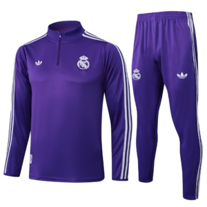 Real Madrid 2025/26 Trainingsanzug mit halbem Reißverschluss