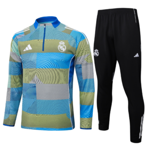 Real Madrid 2025/26 Trainingsanzug mit halbem Reißverschluss