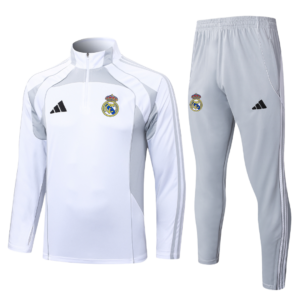 Real Madrid 2025/26 Trainingsanzug mit halbem Reißverschluss