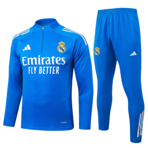 Real Madrid 2025/26 Trainingsanzug mit halbem Reißverschluss