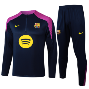 FC Barcelona 2025/26 Trainingsanzug mit halbem Reißverschluss