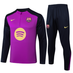 FC Barcelona 2025/26 Trainingsanzug mit halbem Reißverschluss