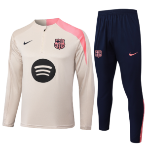 FC Barcelona 2025/26 Trainingsanzug mit halbem Reißverschluss