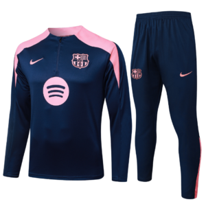 FC Barcelona 2025/26 Trainingsanzug mit halbem Reißverschluss