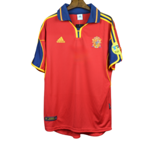 Spanische Nationalmannschaft 2000 Retro-Trikot