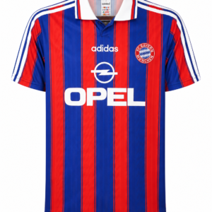 Bayern München 1995/97 Home Retro Herrentrikot – Blau