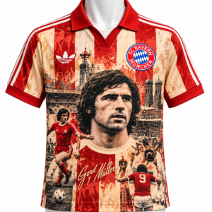 FC Bayern München Gerard Müller Version retro